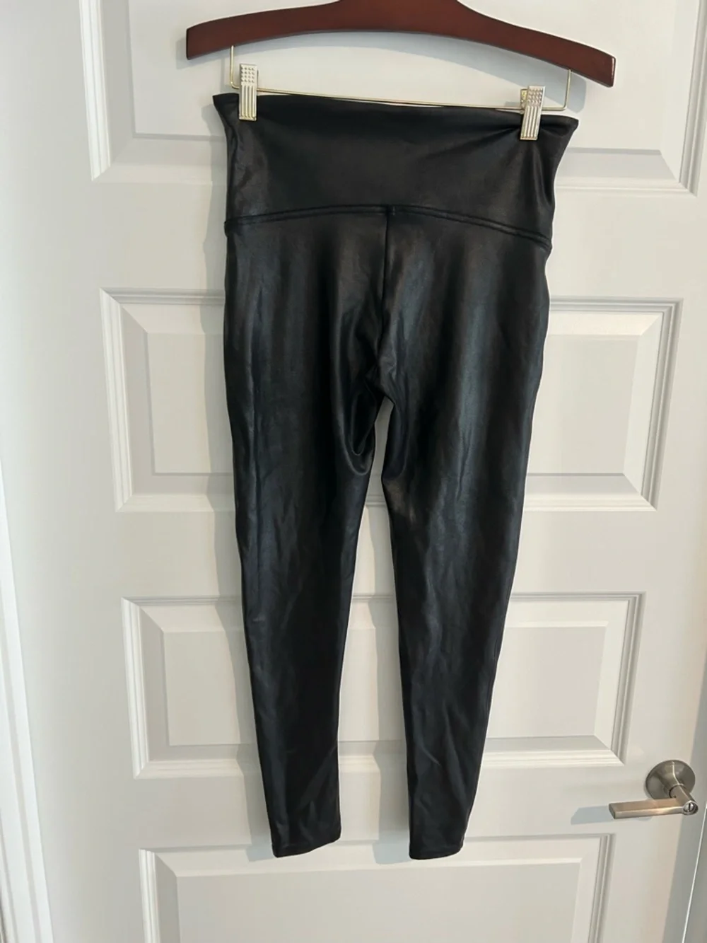 Spanx Black Leggings Size XLP Petite